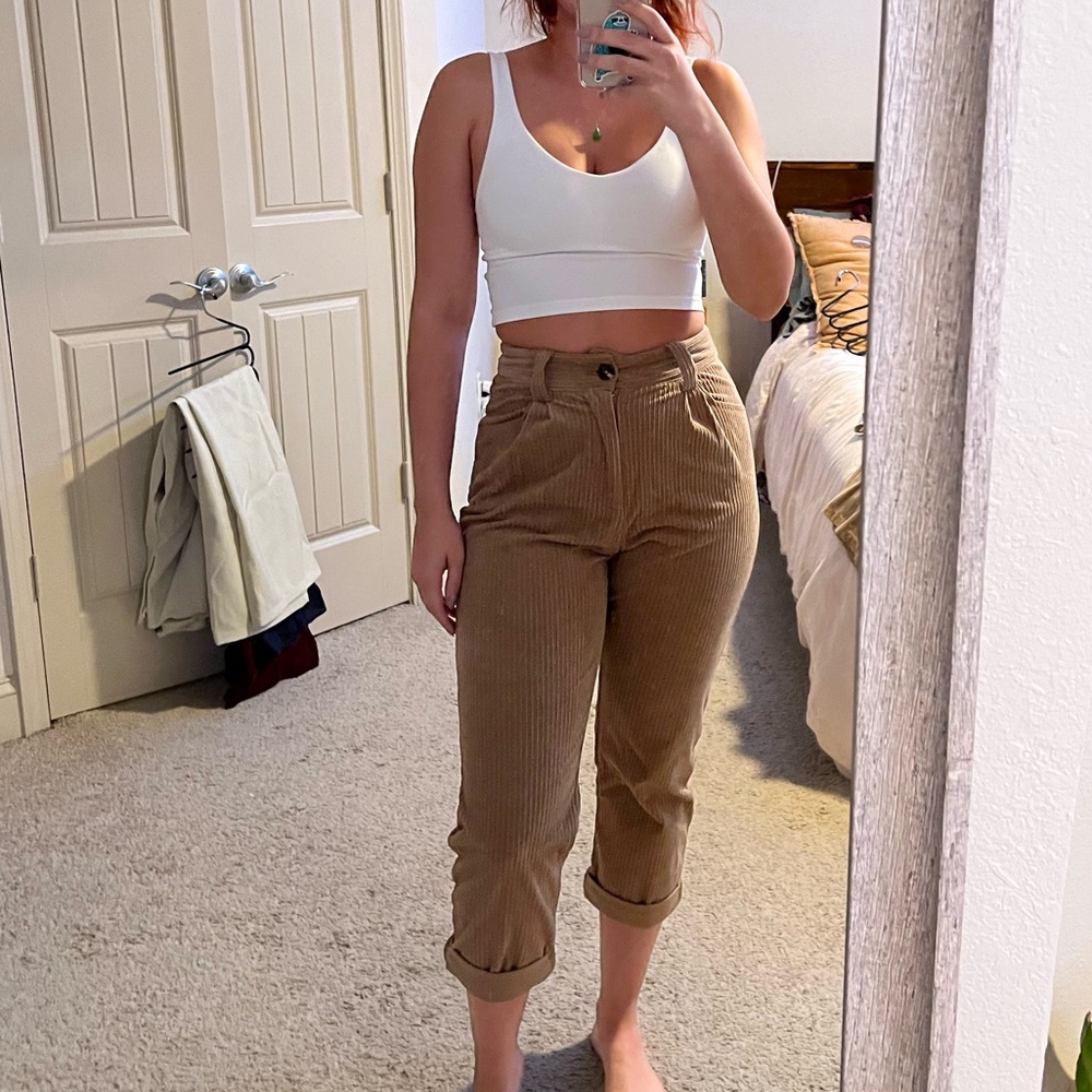 Brown Corduroy Pants